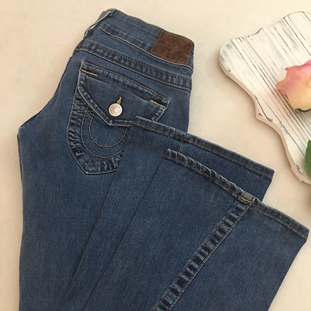 True Religion low rise jeans 25/35